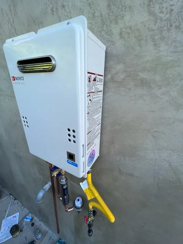 Tankless water heater installation for Woodruff Springs homes